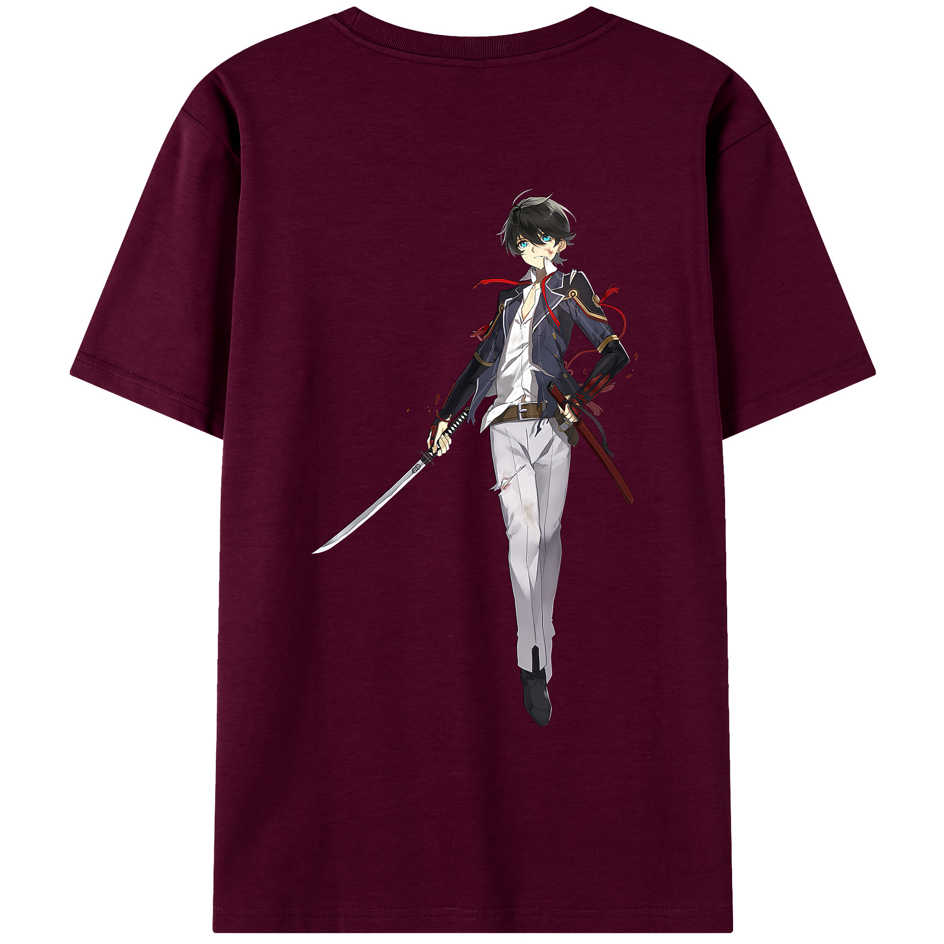（画像用） 刀剣乱舞 Touken Ranbu レディース半袖Tシャツ(バックプリント)